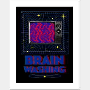 Brain Washing Posters and Art